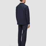 Heritage Overshirt Dark Navy Pinstripe