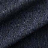 Heritage Overshirt Dark Navy Pinstripe