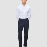 Heritage Pants Relaxed Fit Dark Navy Pinstripe