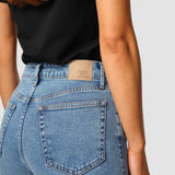 Jeans Tapered Snow Blue Wash