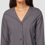 Madison Blouse Steel Grey
