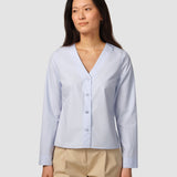 Madison Blouse Powder Blue