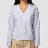 Madison Blouse Powder Blue