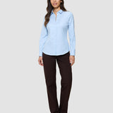 Women's Oxford Shirt Sky Blue Slim