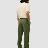 Refined Linen Pants Clover Green