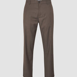 Siena Pants Relaxed Fit Dark Chestnut Melange
