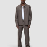 Siena Pants Relaxed Fit Dark Chestnut Melange