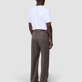 Siena Pants Relaxed Fit Dark Chestnut Melange