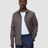 Siena Shirt Dark Chestnut Melange