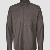 Siena Shirt Dark Chestnut Melange