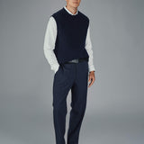 Heritage Pants Relaxed Fit Dark Navy Pinstripe