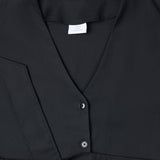 Women's Skye Belted Overshirt Black