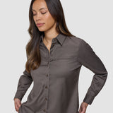 Women's Skye Shirt Dark Chestnut Melange