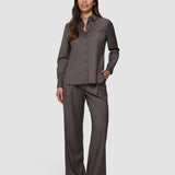 Women's Skye Shirt Dark Chestnut Melange