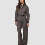 Women's Skye Shirt Dark Chestnut Melange