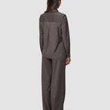 Women's Skye Shirt Dark Chestnut Melange