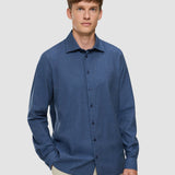 Soft Flannel Shirt Dark Navy