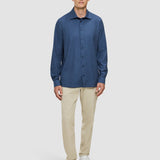 Soft Flannel Shirt Dark Navy