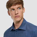 Soft Flannel Shirt Dark Navy