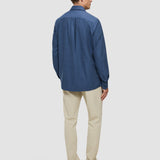Soft Flannel Shirt Dark Navy