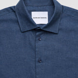 Soft Flannel Shirt Dark Navy