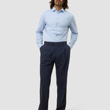 Tech Wool Suit Pants Relaxed Fit Navy