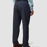 Tech Linen Elastic Pants Midnight Blue