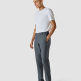Tech Linen Elastic Pants Navy