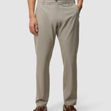 Tech Linen Elastic Pants Raw Beige