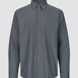 Tech Linen Casual Shirt Navy