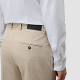 Tech Linen Suit Pants Relaxed Fit Sandshell