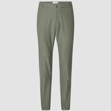 Tech Linen Elastic Pants Urban Green