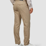 Tech Wool Suit Pants Regular Sand