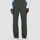 Tech Wool Suit Pants Regular Green Night
