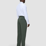 Tech Wool Suit Pants Regular Green Night