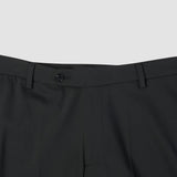 Tech Wool Suit Pants Relaxed Fit Black