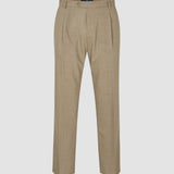 Tech Wool Suit Pants Relaxed Fit Sand