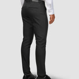 Tech Wool Suit Pants Slim Black