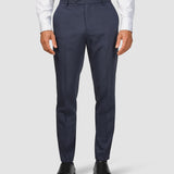 Tech Wool Suit Pants Slim Navy
