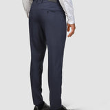 Tech Wool Suit Pants Slim Navy