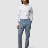 Tech Wool Suit Pants Regular Light Blue