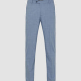 Tech Wool Suit Pants Regular Light Blue