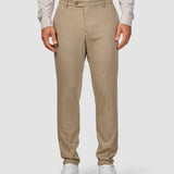 Tech Wool Suit Pants Slim Sand