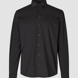 Travel Shirt Black Regular