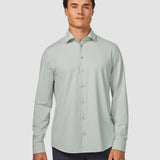 Travel Shirt Mint Grey Regular
