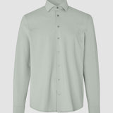 Travel Shirt Mint Grey Regular