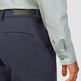Travel Shirt Mint Grey Slim