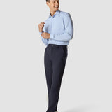 Travel Shirt Light Blue Slim