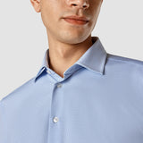Travel Shirt Light Blue Regular