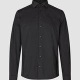 Travel Shirt Black Slim